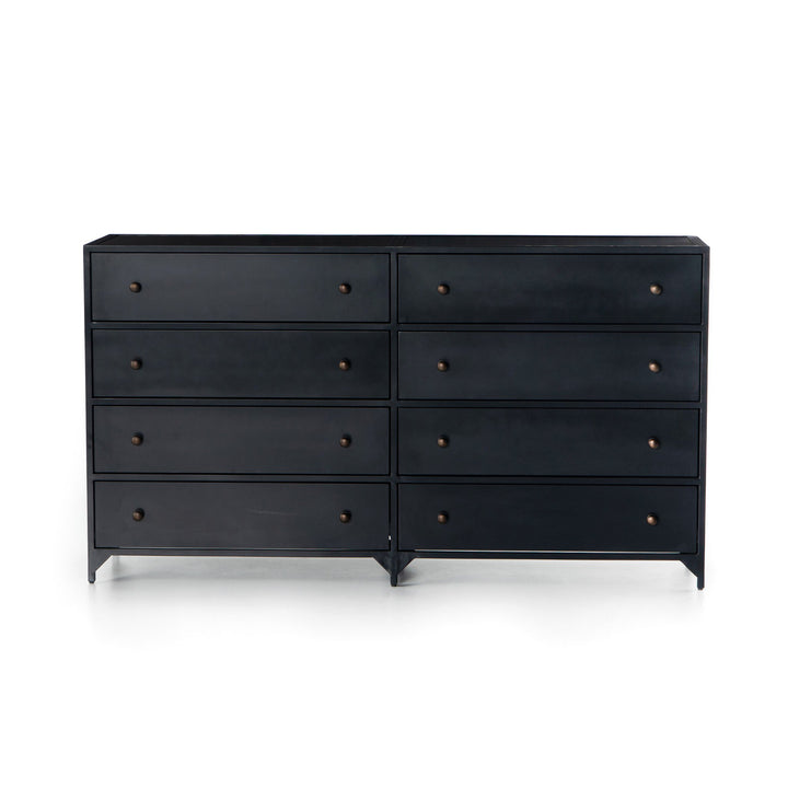 LANA 8 DRAWER METAL DRESSER