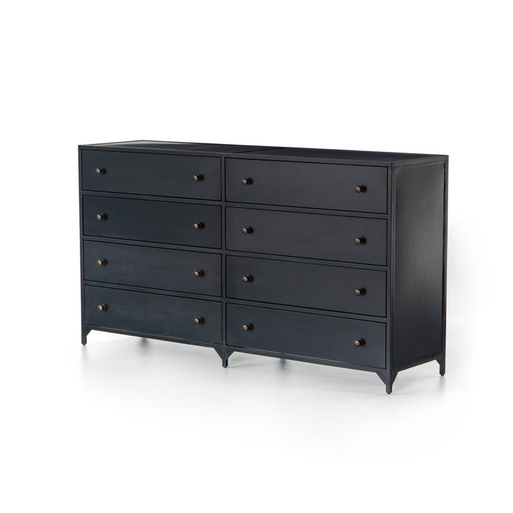 LANA 8 DRAWER METAL DRESSER