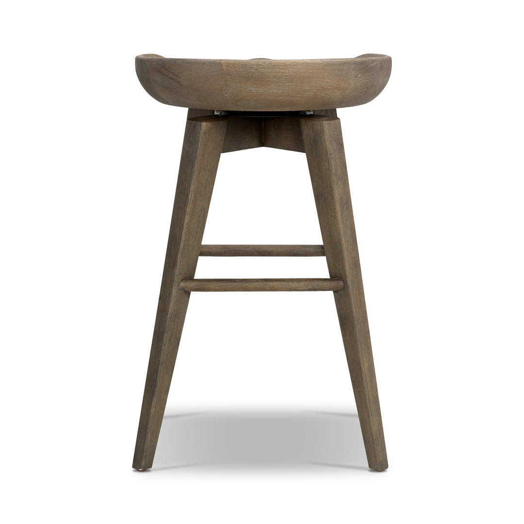 LILLY SWIVEL BAR + COUNTER STOOL