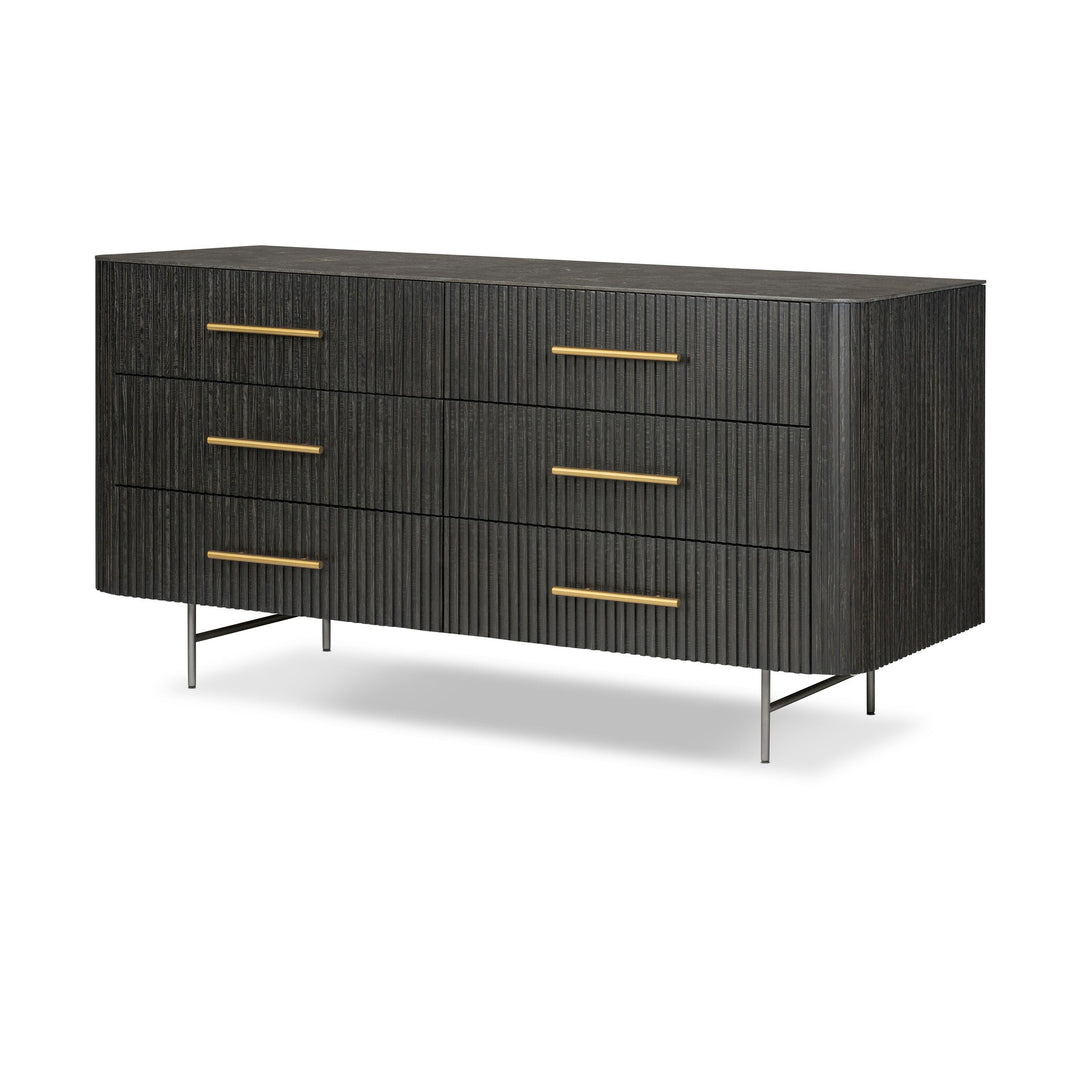 LANE 6 DRAWER DRESSER