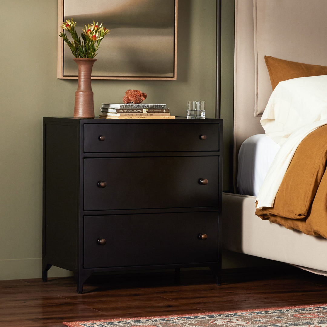 LANA LARGE STORAGE NIGHTSTAND