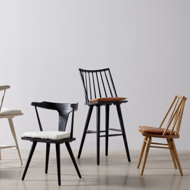 WALLACE WINDSOR BAR + COUNTER STOOL