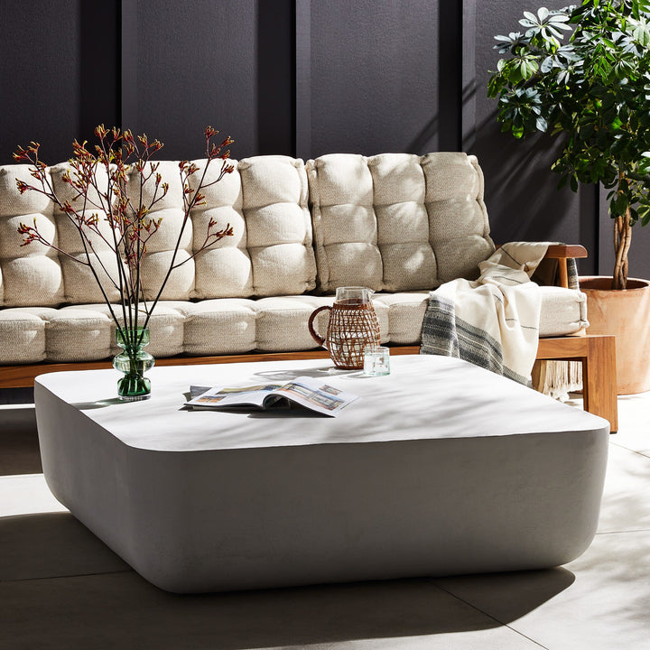 SHANTEL OUTDOOR SQUARE COFFEE TABLE