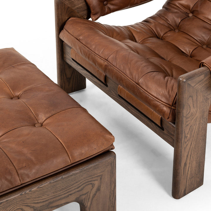 HARRIET CHAIR + OTTOMAN