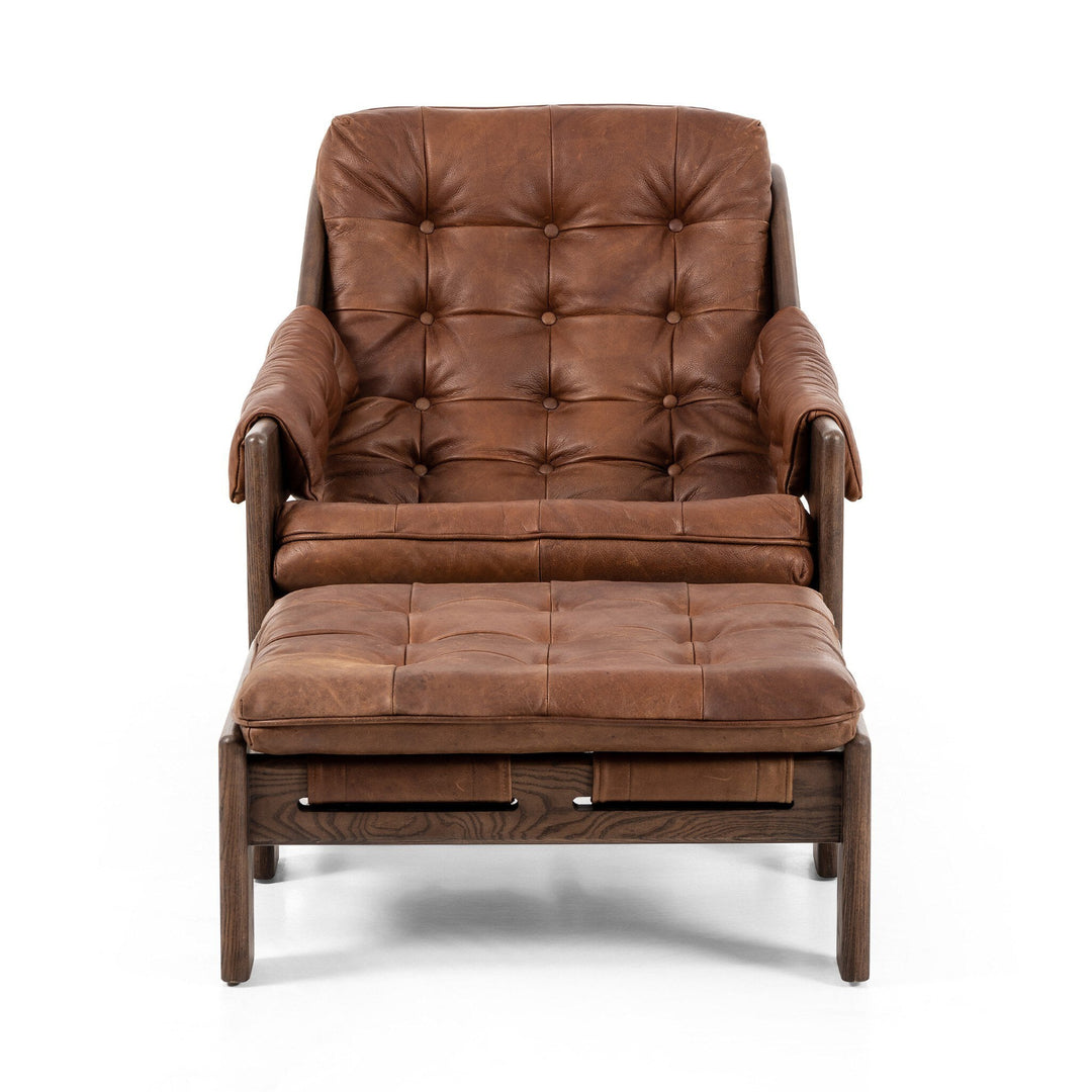 HARRIET CHAIR + OTTOMAN