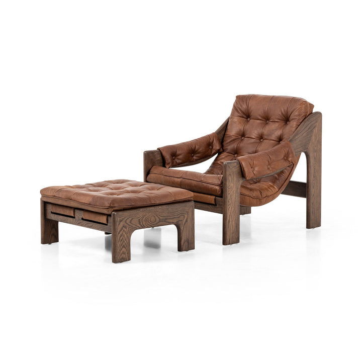 HARRIET CHAIR + OTTOMAN