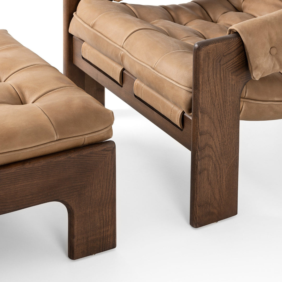 HARRIET CHAIR + OTTOMAN