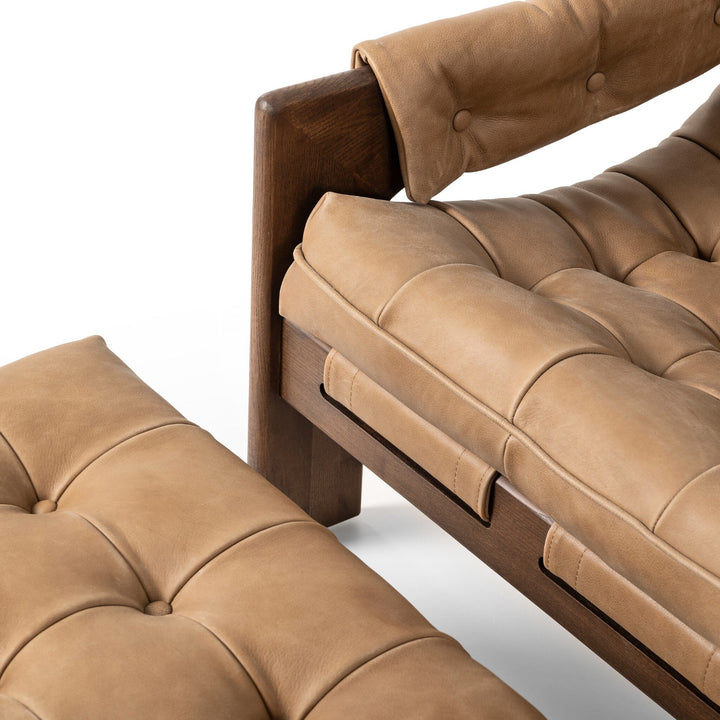 HARRIET CHAIR + OTTOMAN