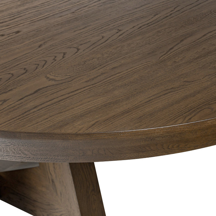 ELDA ROUND EXTENSION DINING TABLE