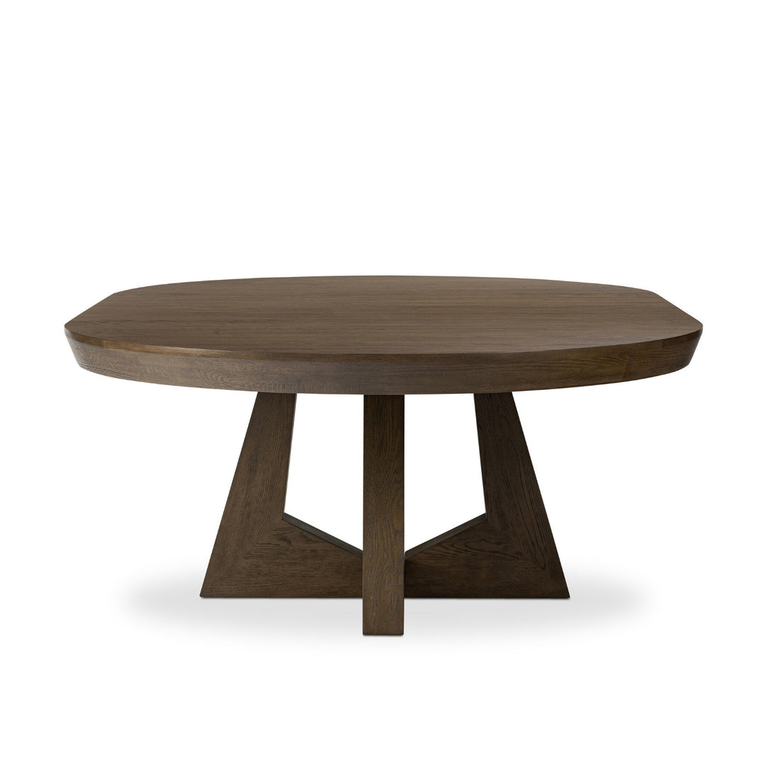 ELDA ROUND EXTENSION DINING TABLE