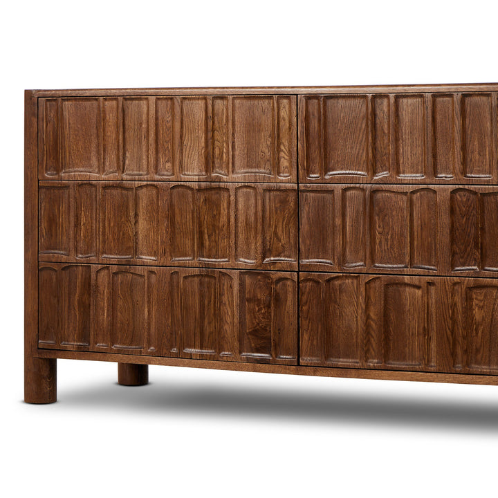 NORIA 6 DRAWER DRESSER