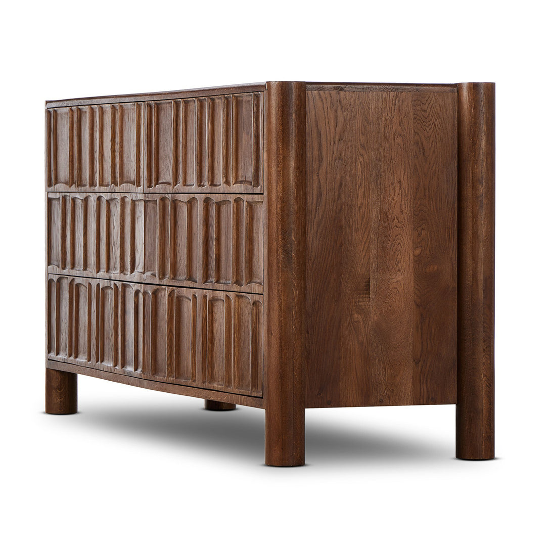 NORIA 6 DRAWER DRESSER