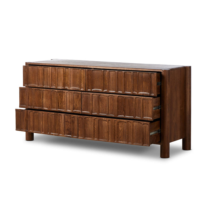 NORIA 6 DRAWER DRESSER