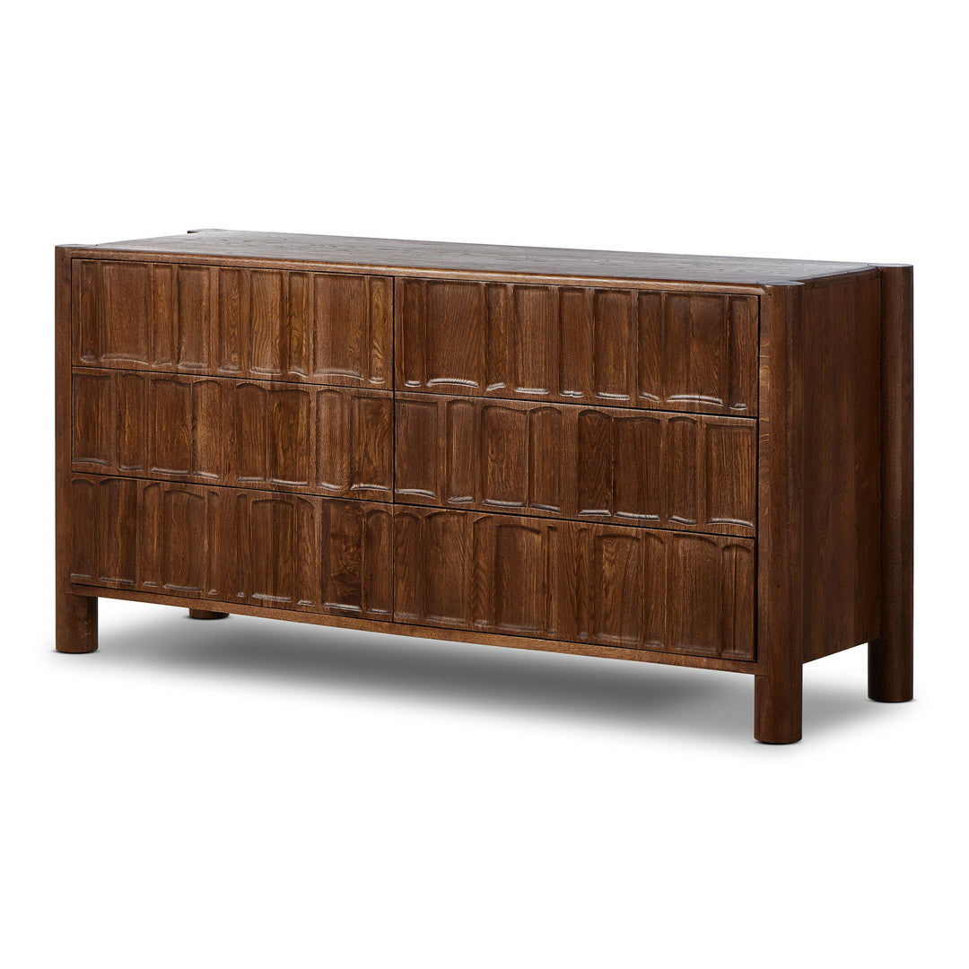 NORIA 6 DRAWER DRESSER