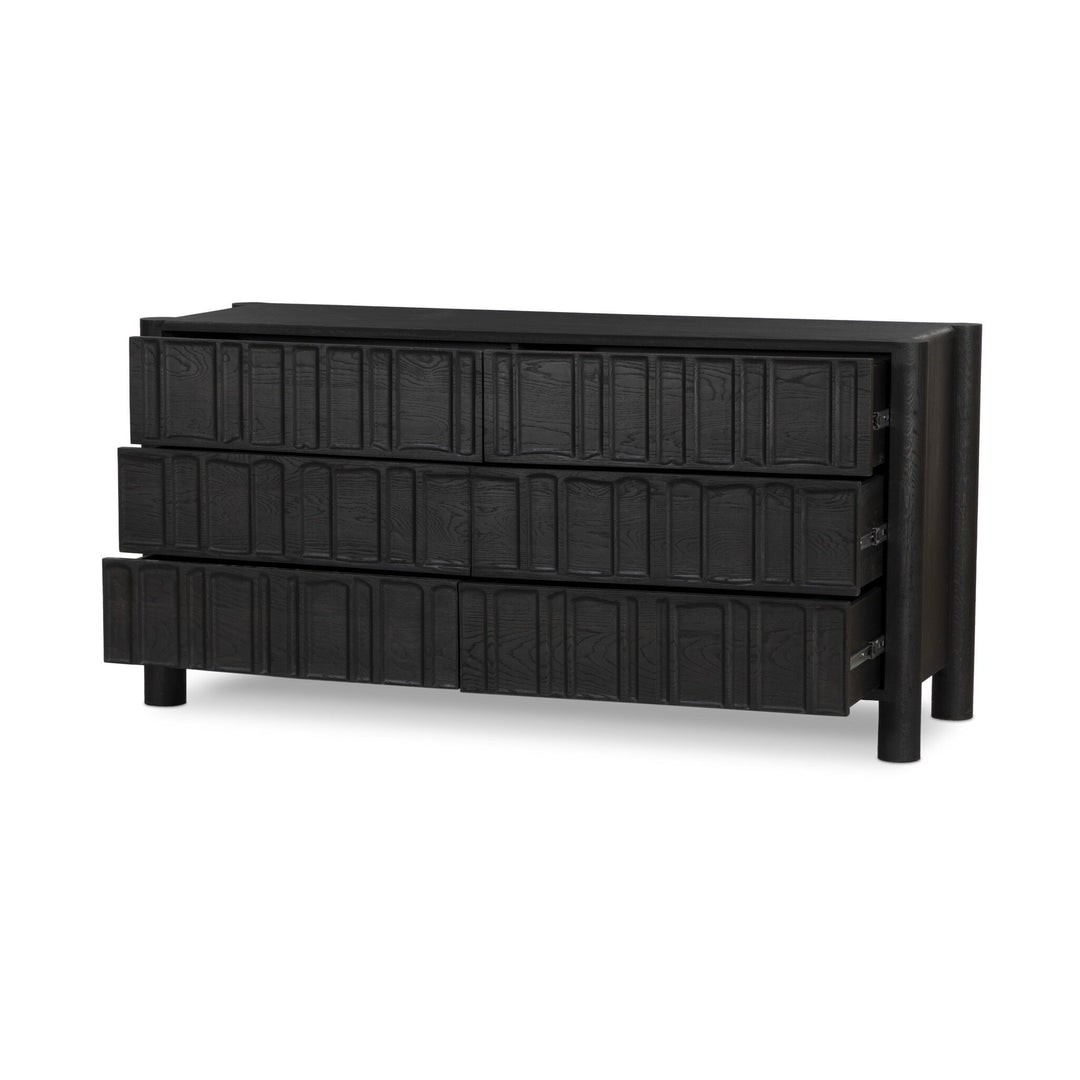 NORIA 6 DRAWER DRESSER