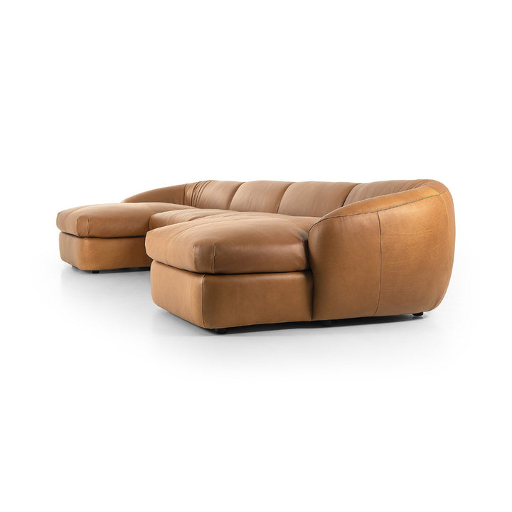 DANIE 4PC DOUBLE CHAISE