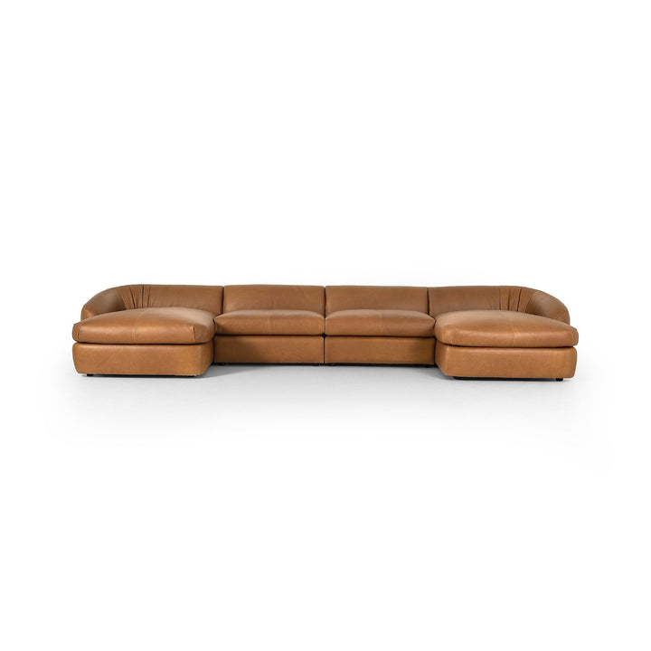 DANIE 4PC DOUBLE CHAISE