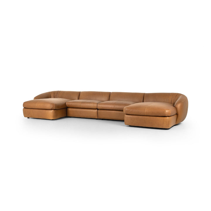 DANIE 4PC DOUBLE CHAISE