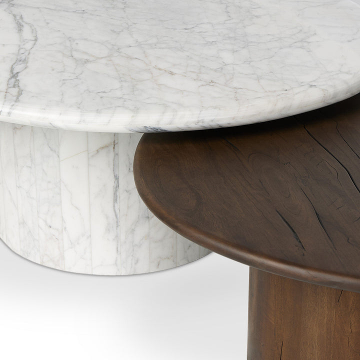 MIREILLE NESTING COFFEE TABLE SET - MIX & MATCH