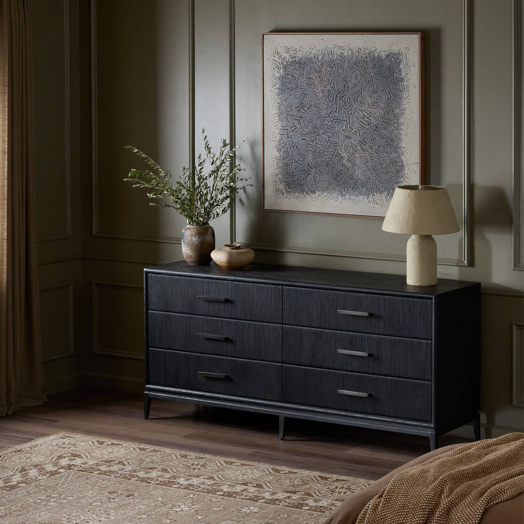 ROSIE 6 DRAWER DRESSER