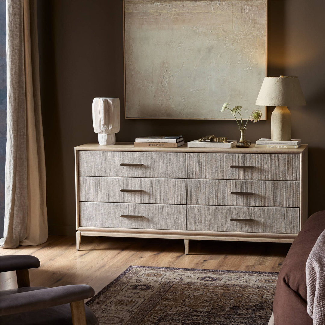 ROSIE 6 DRAWER DRESSER