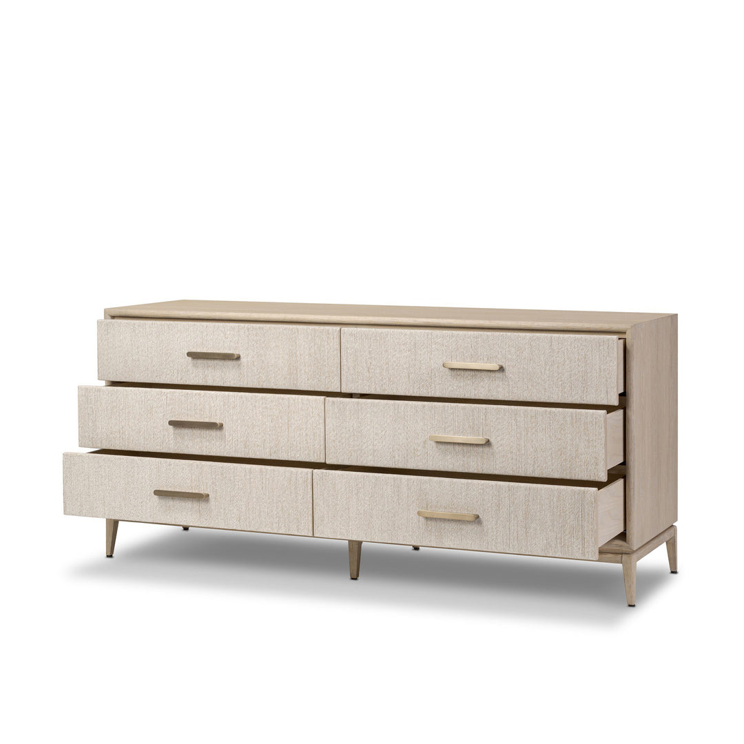 ROSIE 6 DRAWER DRESSER
