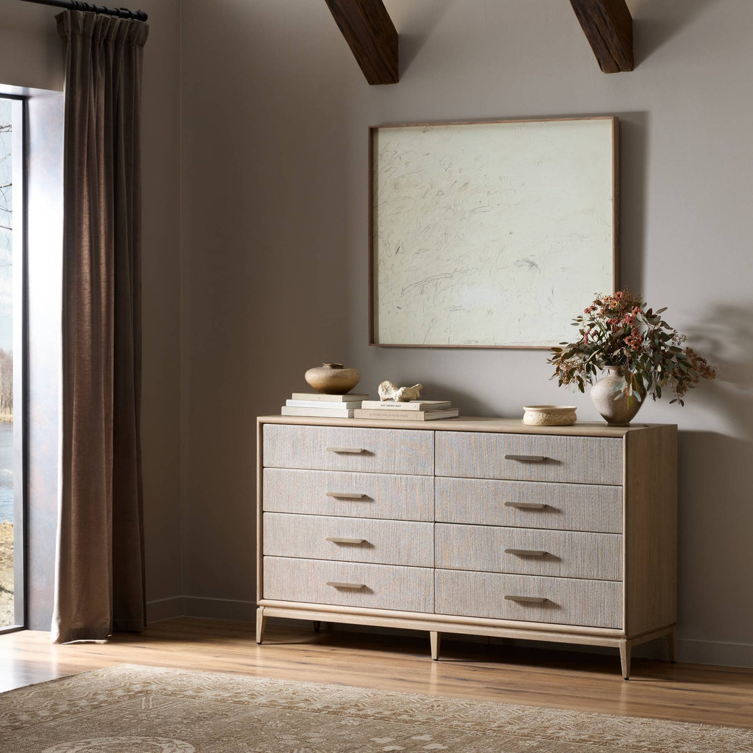 ROSIE 8 DRAWER DRESSER