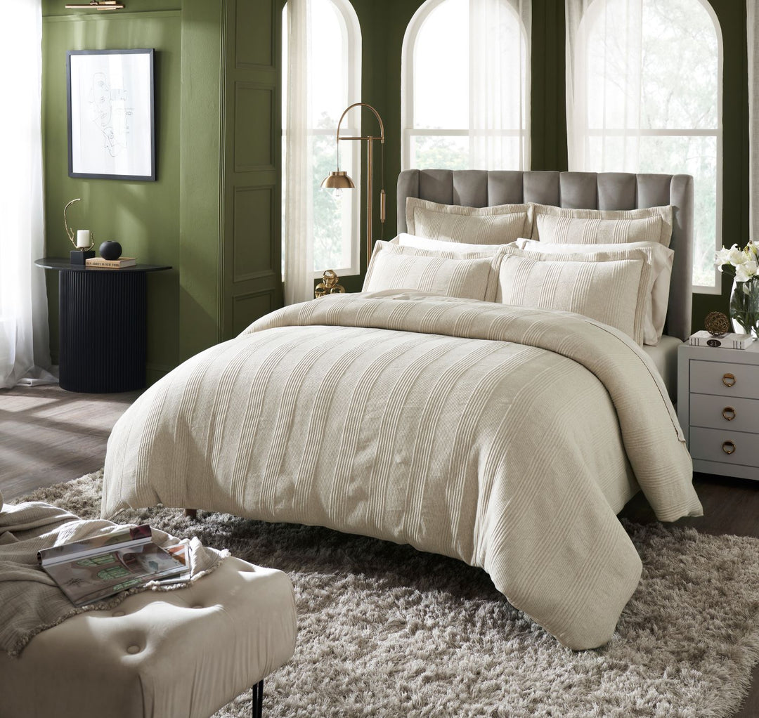 SAVOY QUILTED DUVET COVER
