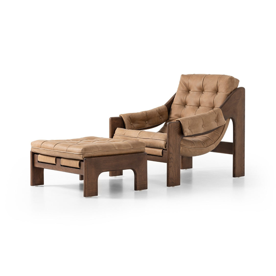 HARRIET CHAIR + OTTOMAN